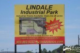 land sales sign outdoor promotion