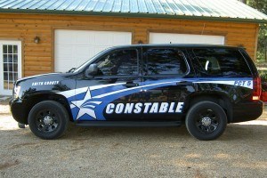 police vehicle wrap